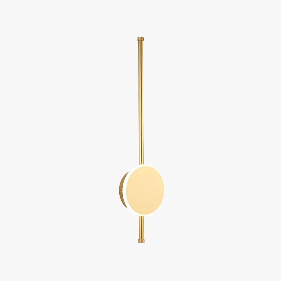 Modern Round LED Wall Lights - Vertical Design for Living Room, Bedroom, and Hallway Lighting | Energy-Efficient Indoor Wall Sconces