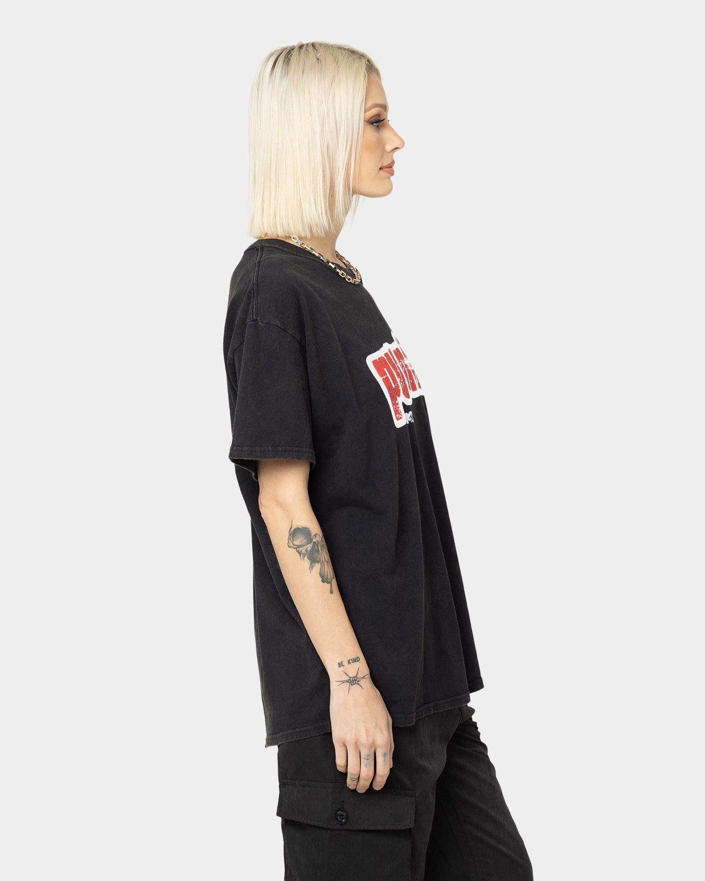 Vintage MTV Punk'd Graphic T-Shirt - Black Distressed Wash - Retro 90s TV Show Tee for Men & Women - Perfect for Casual Wear, Concerts, and Throwback Outfits