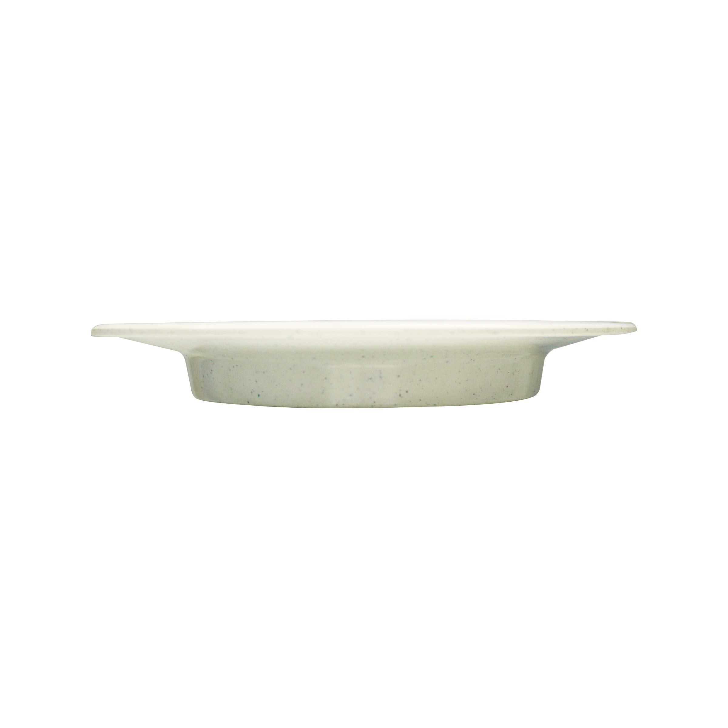 Premium Blue Bamboo Melamine Dinner Plate Set - 5 7/8