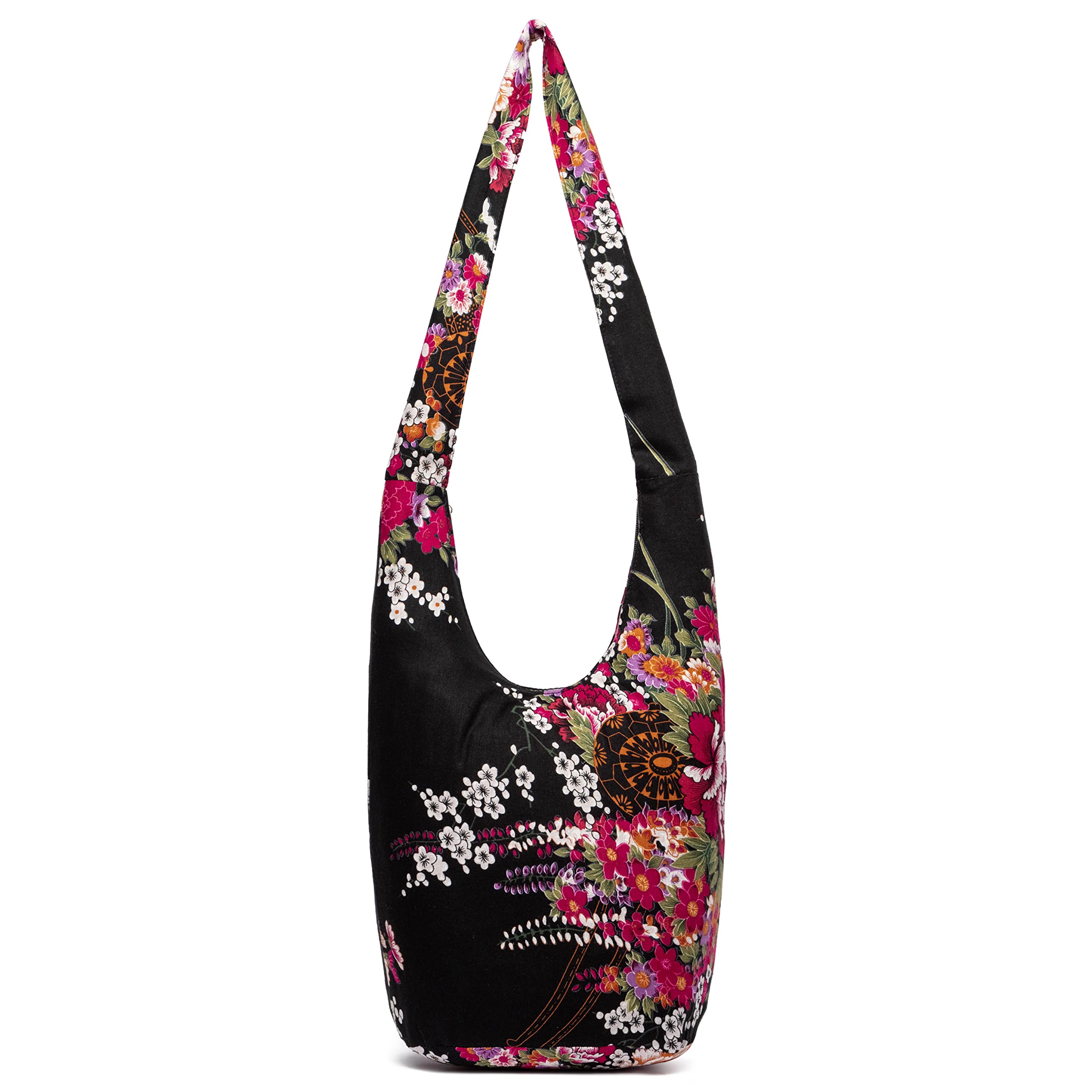 Stylish Women's Canvas Shoulder Bag - Bohemian Crossbody Purse with Animal Print for Everyday Use, Travel & Casual Outings