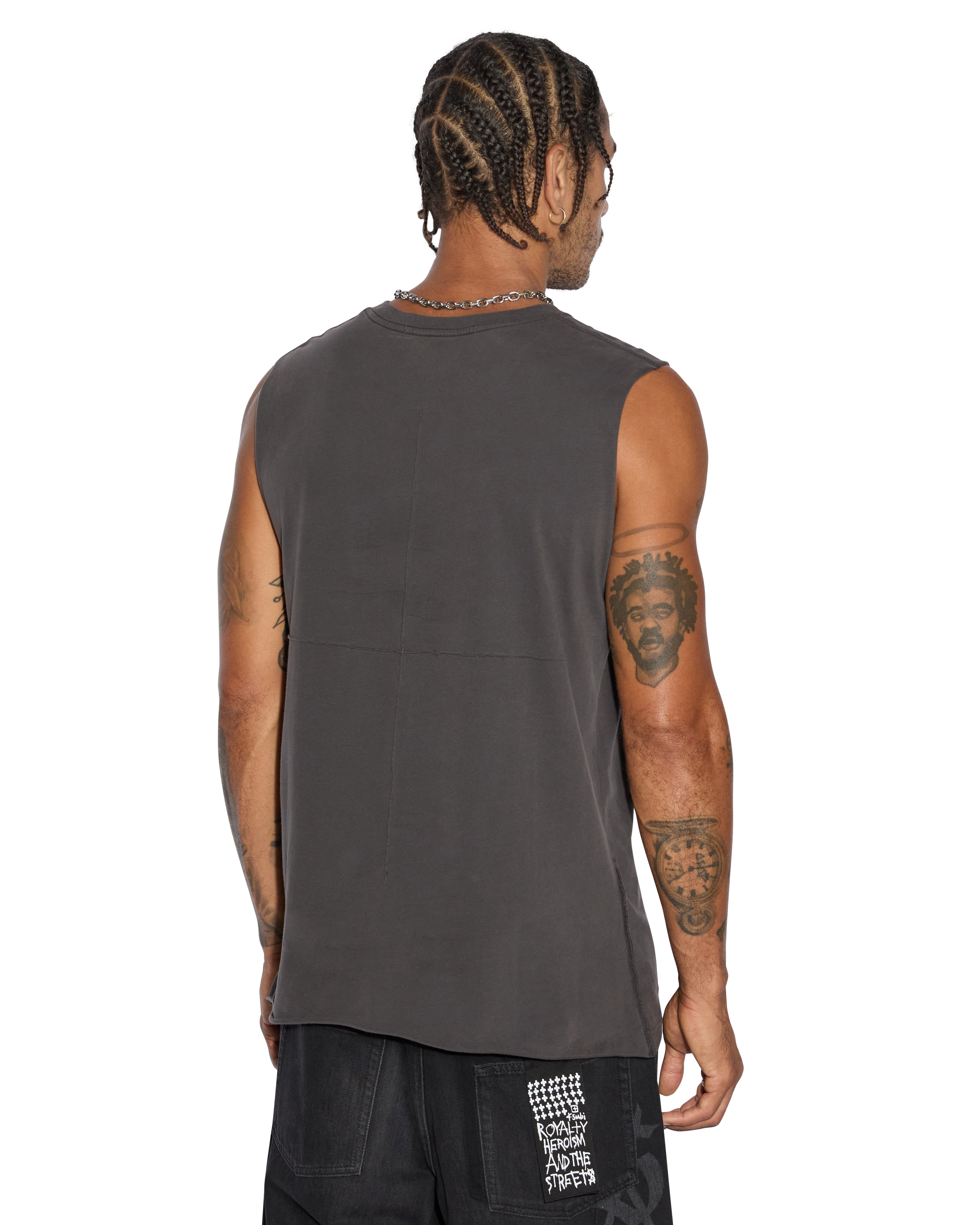 Sioux Cut Tee Faded Black - Vintage Style T-Shirt for Men & Women | Casual Wear, Street Fashion, and Everyday Comfort