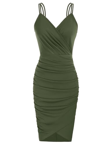 Solid Dark Olive Green