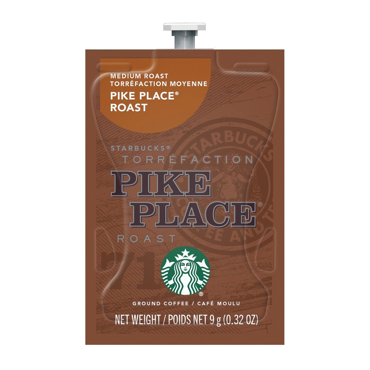 Starbucks Pike Place Roast Coffee Freshpacks - 19 Count or 76 Case - Medium Roast Ground Coffee for Home, Office & Travel Use