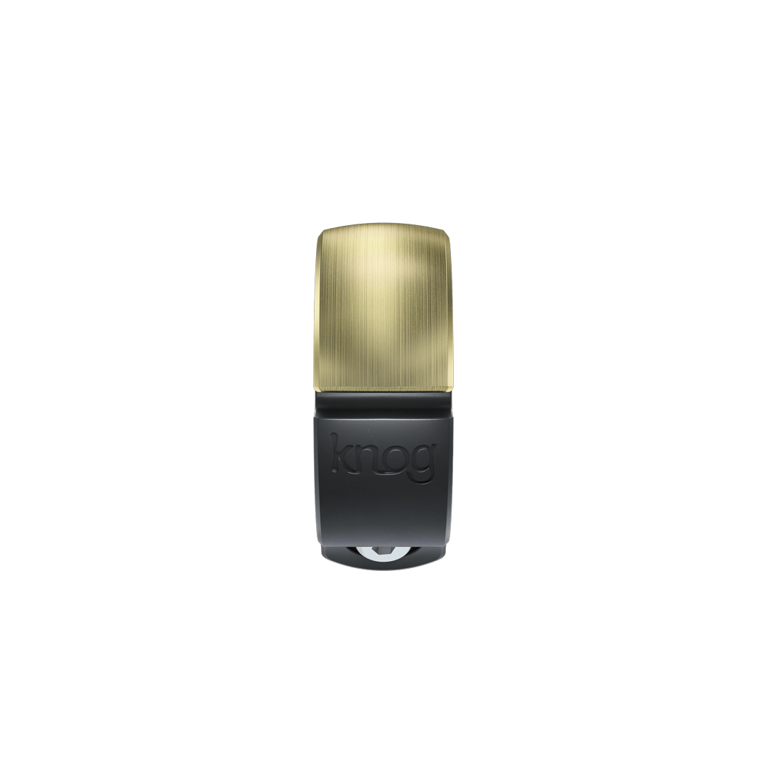 Knog Oi Classic Bike Bell - Durable & Loud Bicycle Bell for Urban Commuters, Mountain Bikes & Kids Bikes - Perfect for Safety & Style on Road or Trail Rides