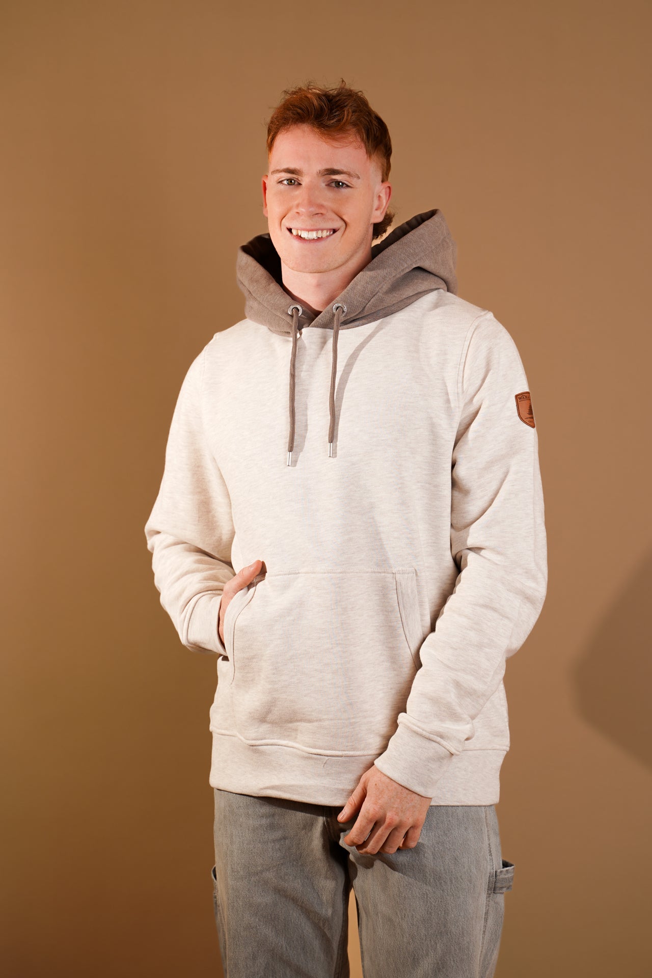Jaxon Heather Oatmeal Hoodie - Soft & Cozy Pullover Sweatshirt for Men & Women | Perfect for Casual Wear, Outdoor Activities & Lounge Comfort