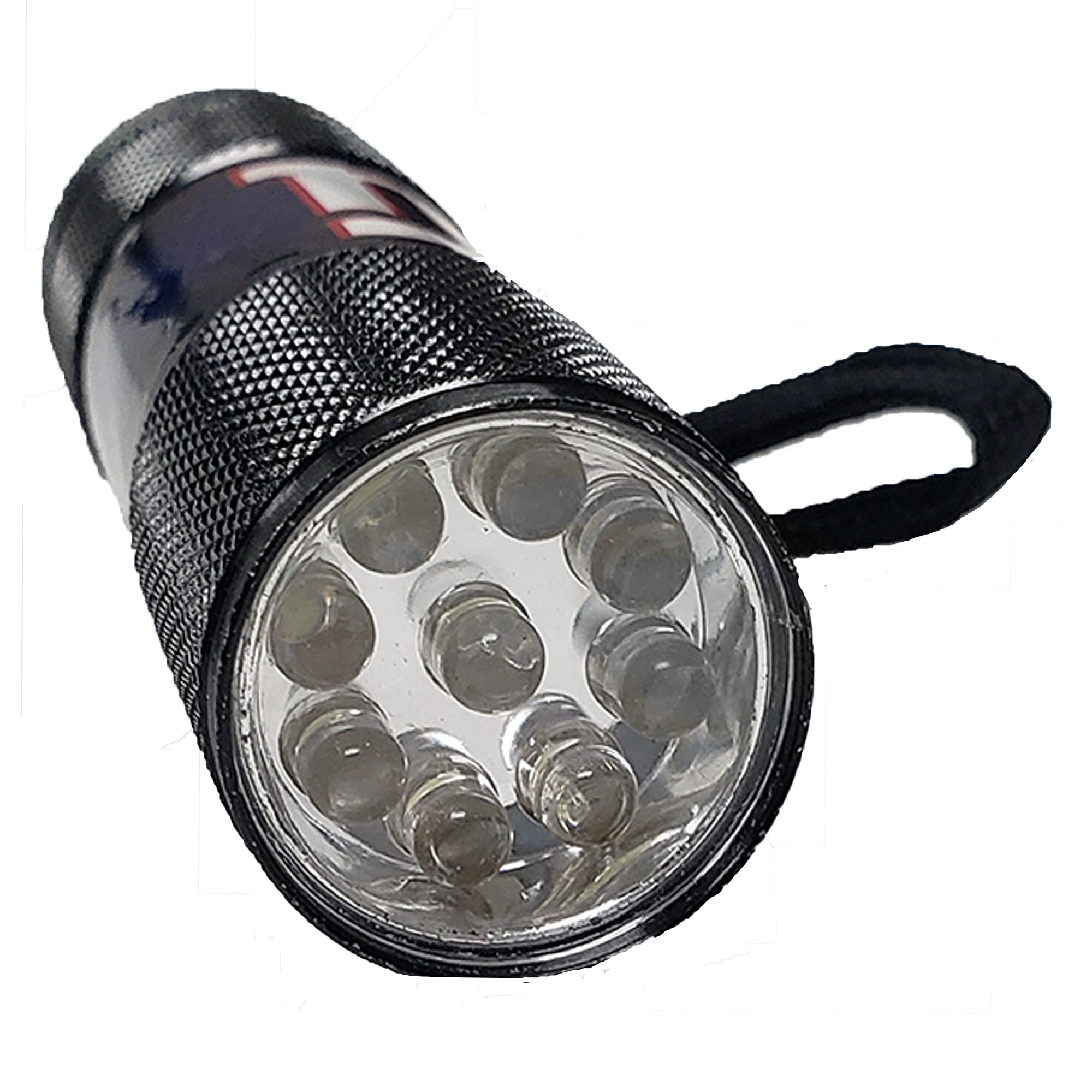 NFL Team Logo LED Flashlight - Bright Portable Light for Camping, Hiking, Emergencies & NFL Game Nights