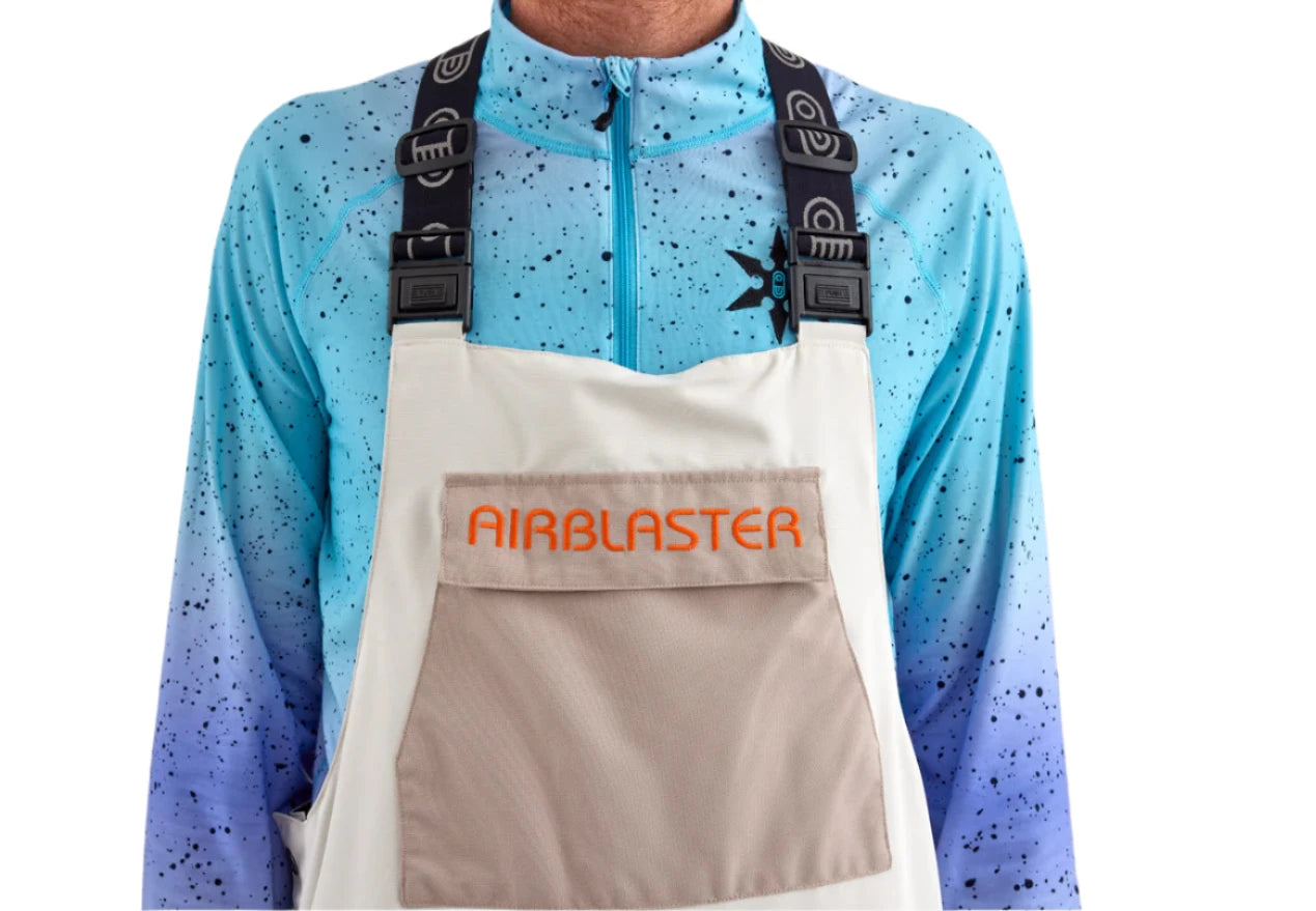 Airblaster Freedom Shell Bib Snow Pants 2025 - Waterproof & Insulated Ski Bibs for Men & Women - Perfect for Snowboarding, Skiing & Winter Sports