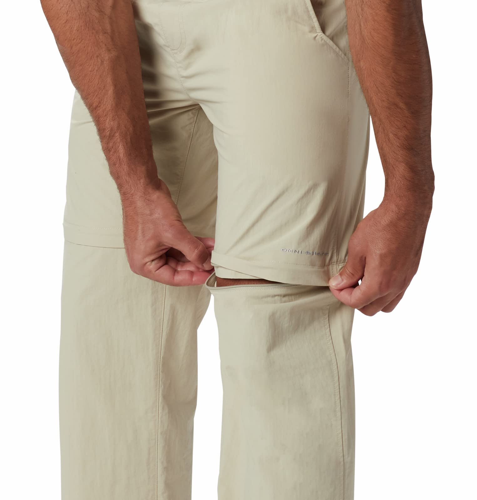 Columbia Men's Backcast Convertible Pants - Water-Resistant, Quick-Dry Hiking & Outdoor Adventure Pants with Zip-Off Legs - Perfect for Camping, Fishing & Travel