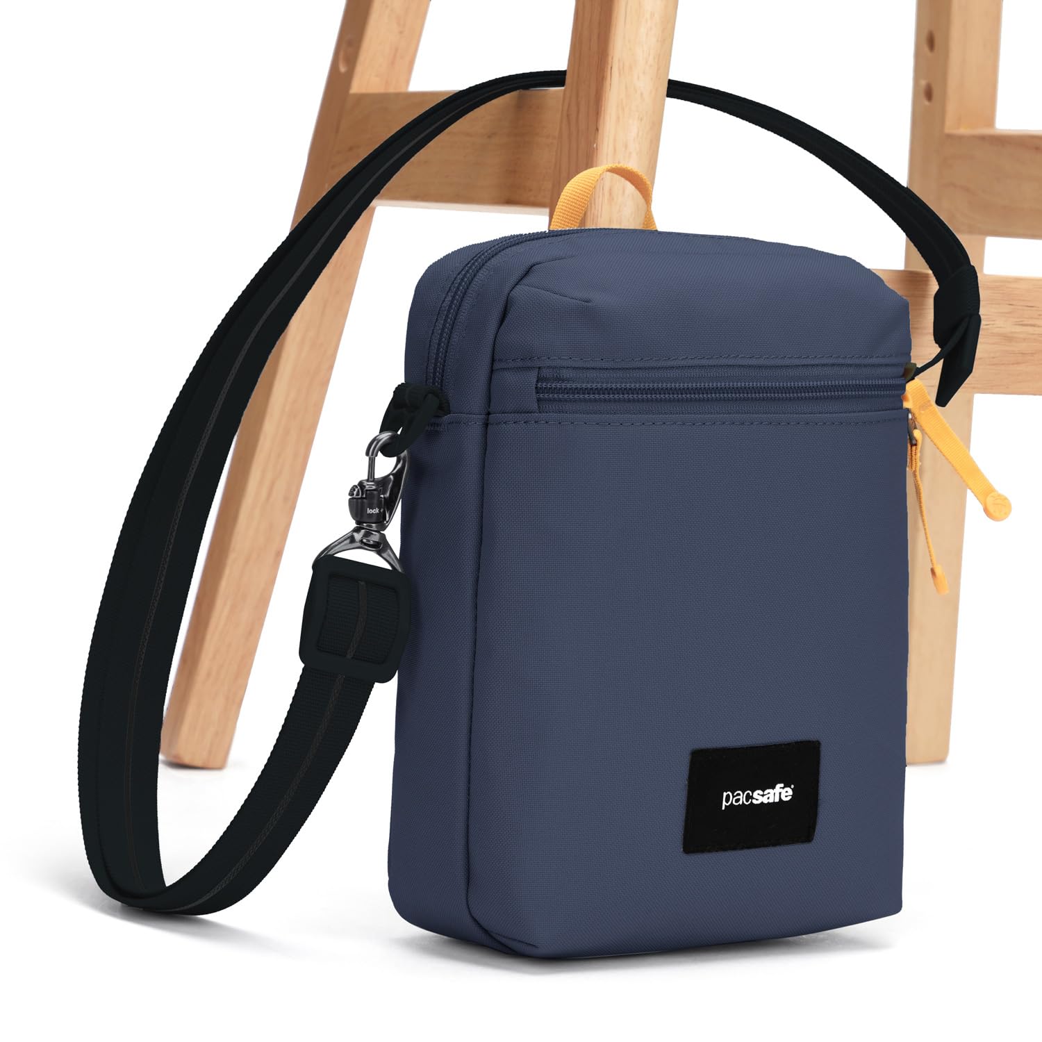 Pacsafe Go Anti-Theft Crossbody Bag - Secure Travel Purse for Women & Men - RFID Blocking, Slashproof Straps - Perfect for Festivals, Travel & Daily Use