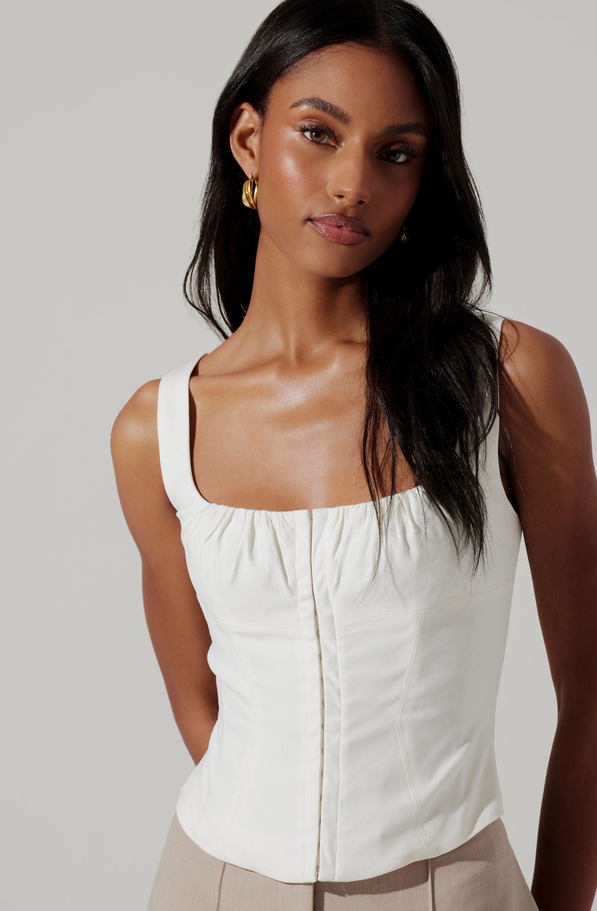 Evetta Corset Top for Women - Sexy Lace Bustier Bodysuit with Adjustable Straps | Perfect for Date Night, Clubwear, and Boudoir Photography