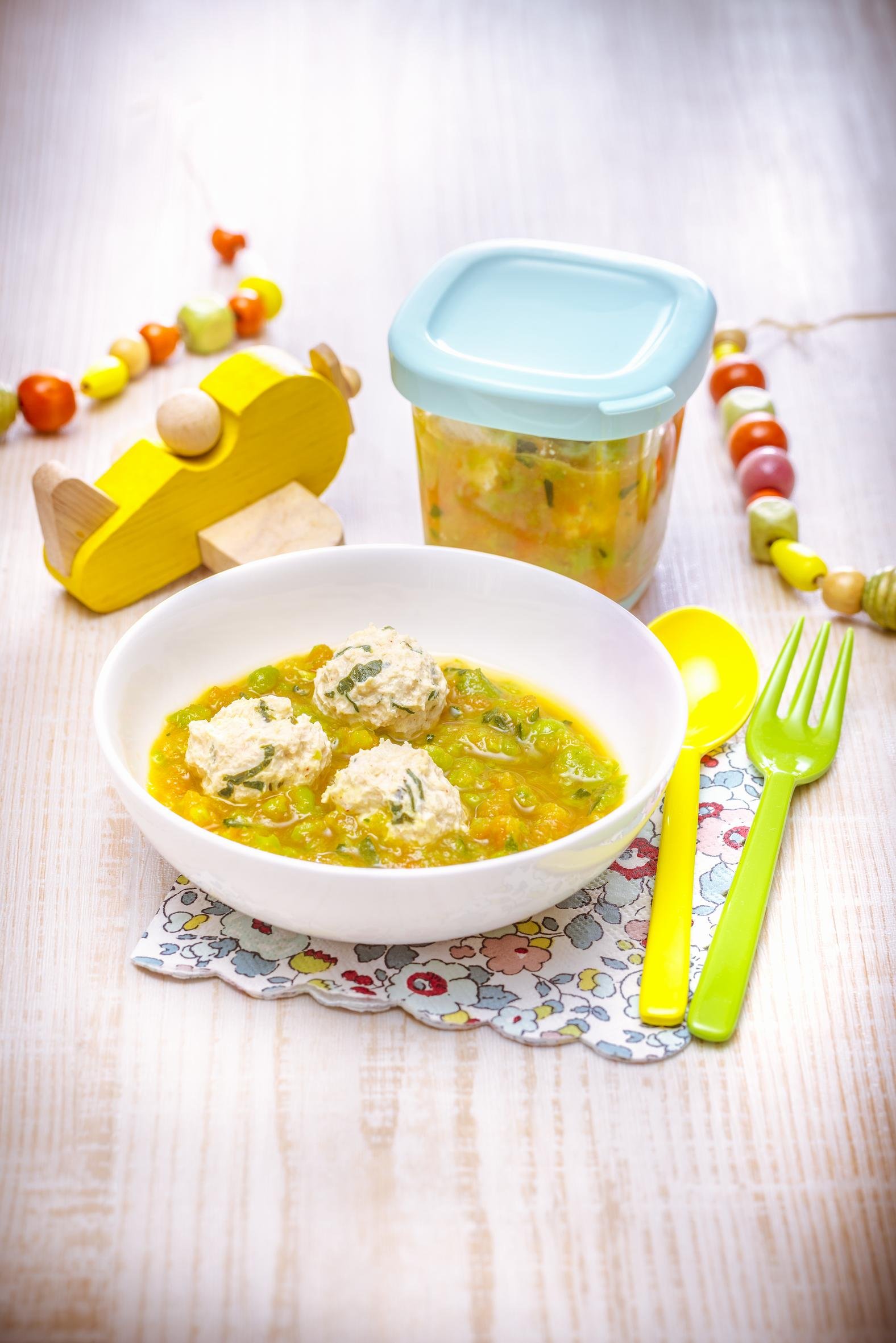 Moulinex Mini Bowl + 4 Glass Baby Food Pots for Companion XF387E10 Blender - Perfect for Homemade Baby Puree & Healthy Smoothies