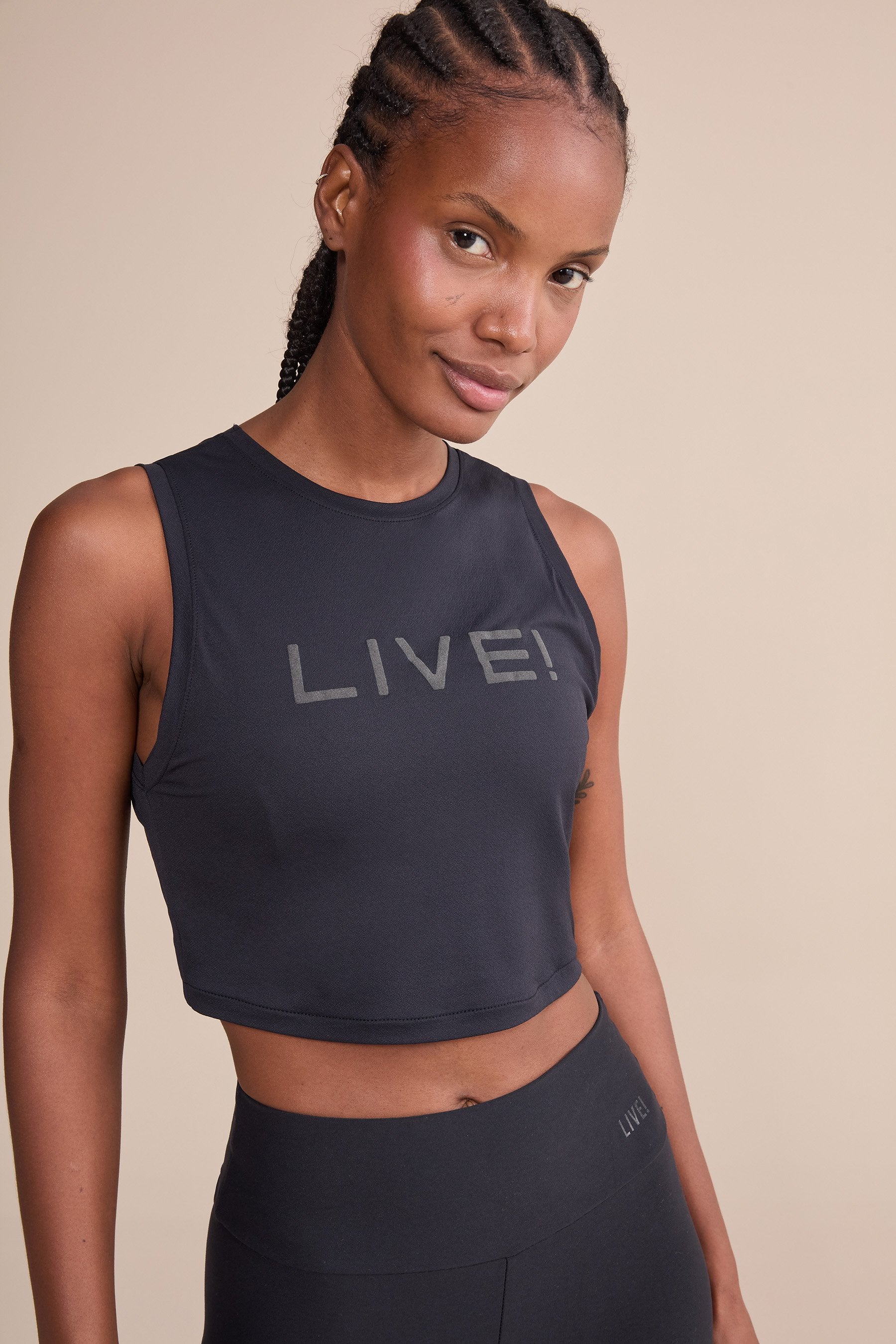 Comfort Crop Tank Top for Women - Soft Breathable Summer Workout Top | Yoga, Gym, Running, Casual Wear