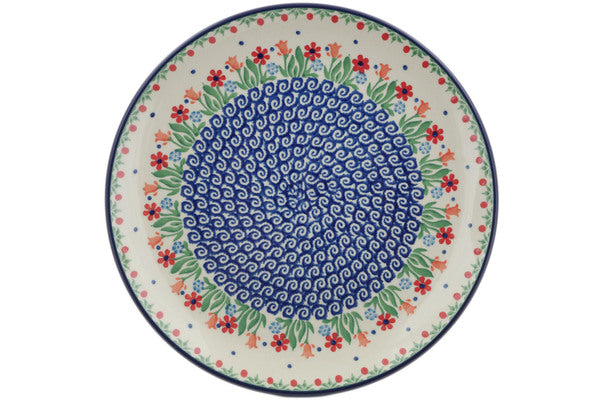 10-Piece Dinner Plate Set - Elegant Floral Design Inspired by Babcia's Garden - Perfect for Family Dinners, Holiday Gatherings & Restaurant Use