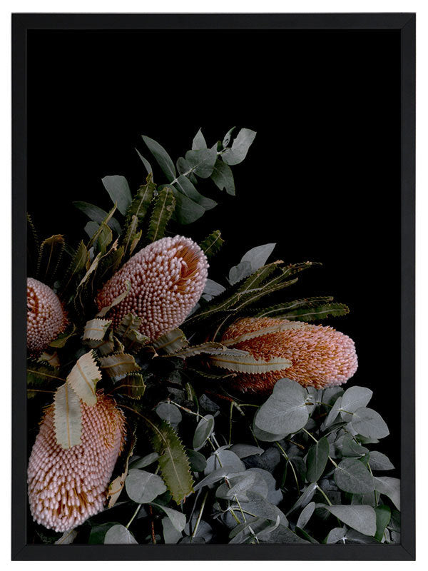 Botanical Framed Wall Art Print - Nature Inspired Home Decor for Living Room, Bedroom & Office