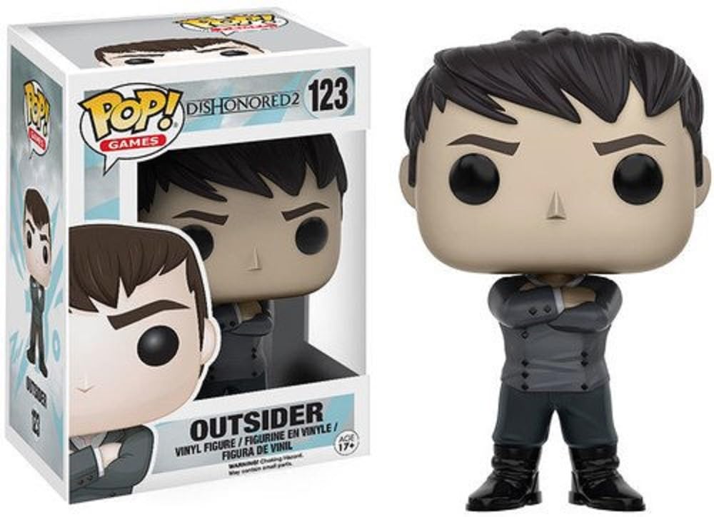 Dishonored 2 Outsider Funko Pop Vinyl Figure - Collectible Gaming Character for Display & Gifts | Perfect for Gamers & Collectors