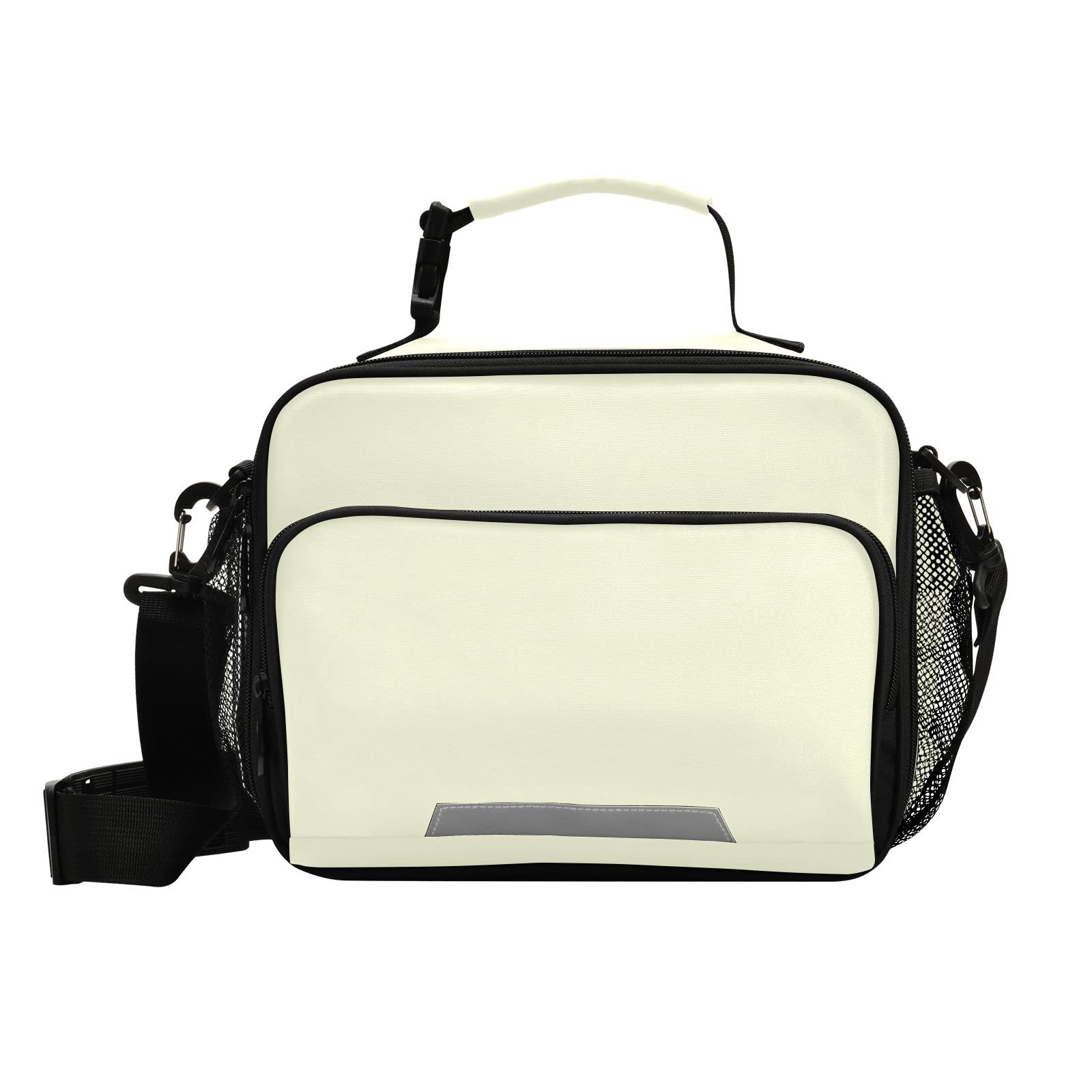 Insulated Light Yellow Kids Lunch Bag - Reusable Lunch Box for School, Boys & Girls - Eco-Friendly Lunch Bags for Women & Men - Perfect for School, Work & Picnics