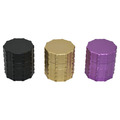 Premium Decagon Herb Grinder - 10-Side Spice Crusher with Pollen Catcher & Sharp Diamond Teeth - Perfect for Grinding Herbs, Spices & Tobacco - Ideal for Cooking, Baking & Smoking Accessories