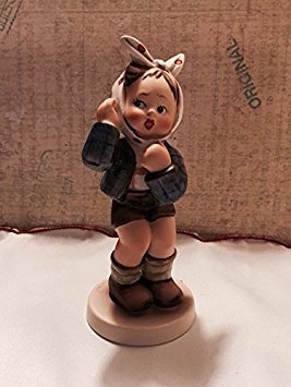 Hummel Figurine #217 - Vintage Porcelain Boy with Toothache Collectible - Perfect for Antique Displays & German Memorabilia Collections