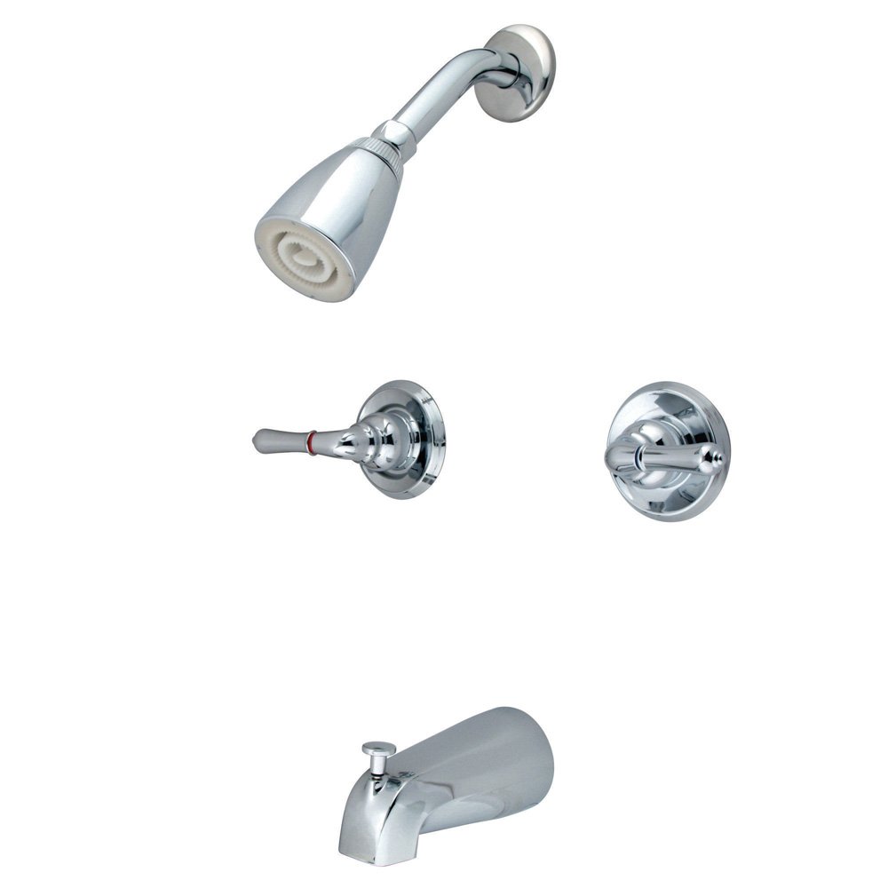 Magellan Polished Chrome Tub and Shower Faucet - Durable Bathroom Fixture for Modern Homes & Spa-Like Showers