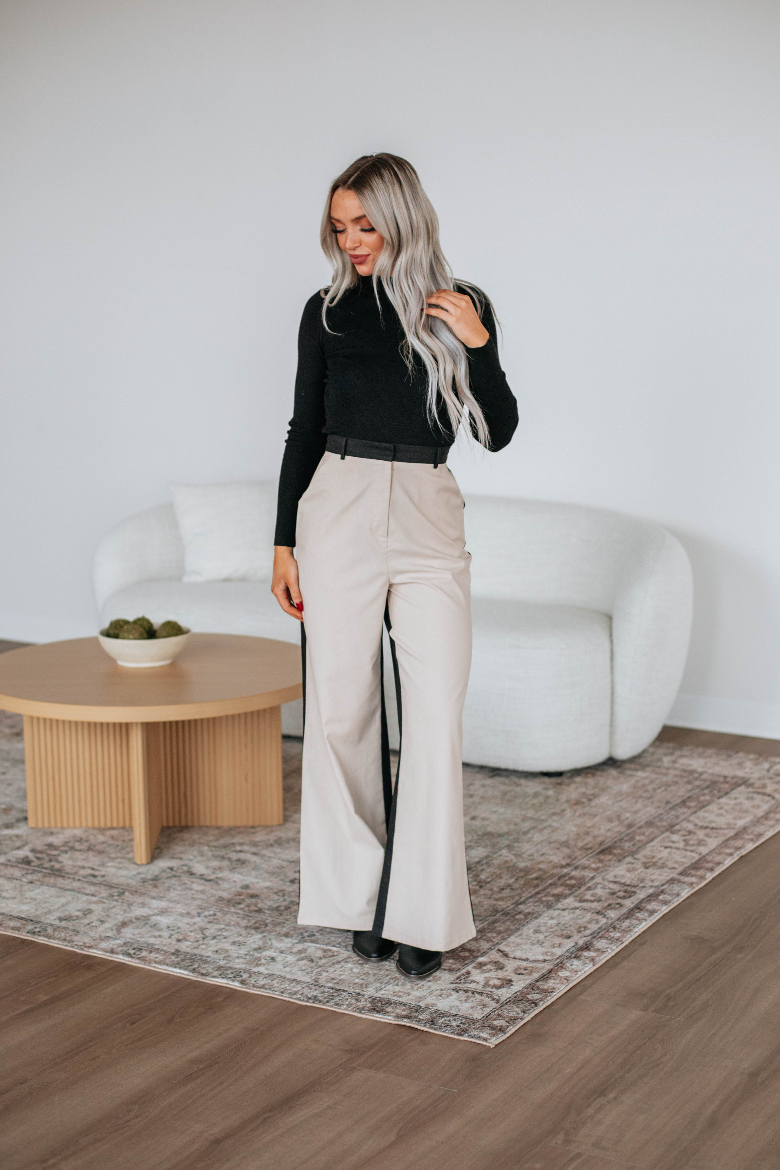 Maraliz Women's Linen Pants - Breathable Summer Wide Leg Trousers with Pockets | Casual Comfort for Beach, Travel & Everyday Wear