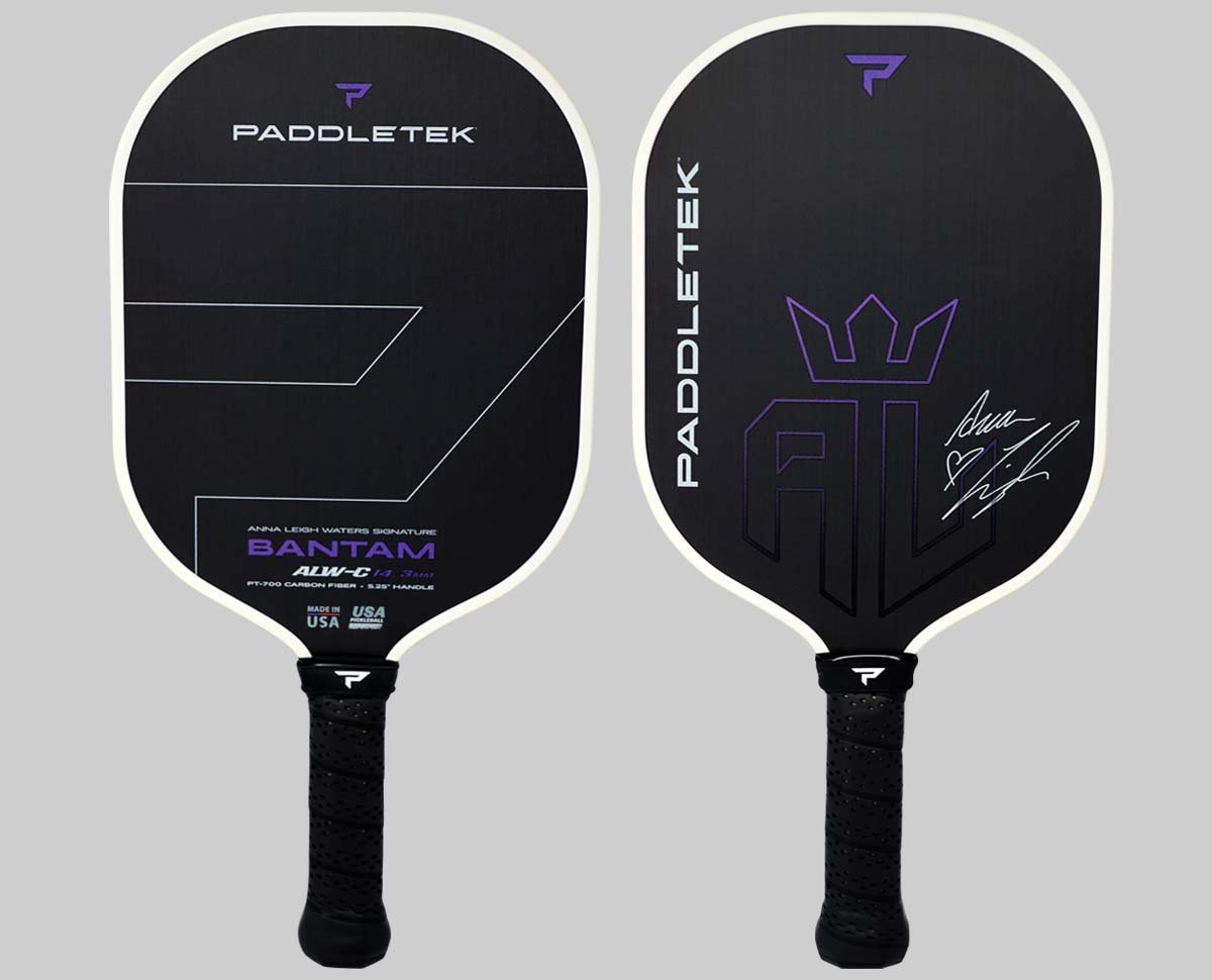 Paddletek Bantam ALW C14.3 Pickleball Paddle - Lightweight Aluminum Core Pickleball Racket for Outdoor & Indoor Play - Perfect for Beginners and Advanced Players
