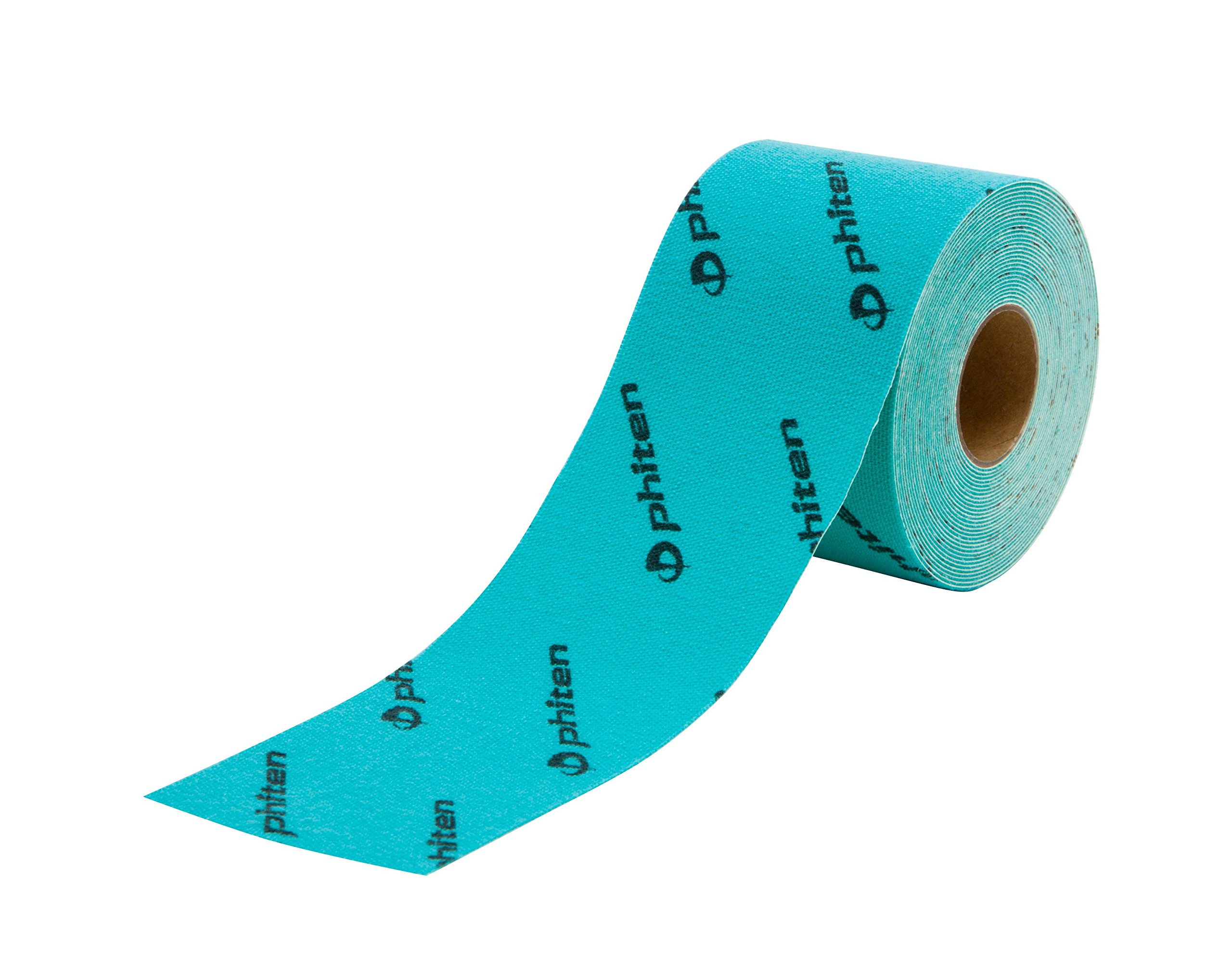Phiten X30 Titanium Power Tape - Water-Resistant Kinesiology Tape for Muscle, Knee, Shoulder & Joint Pain Relief - Sports Recovery & Therapy Athletic Kinesio Tape - Turquoise, 2