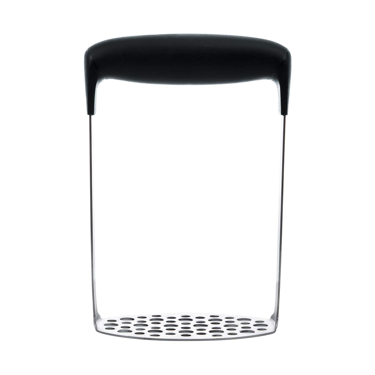 Premium Heavy Duty Potato Masher - Stainless Steel Kitchen Tool with Ergonomic Non-Slip Handle - Perfect for Smooth Mashed Potatoes, Flattening Chicken & Vegetables - Ideal for Home Cooking, Meal Prep & Thanksgiving Dinner