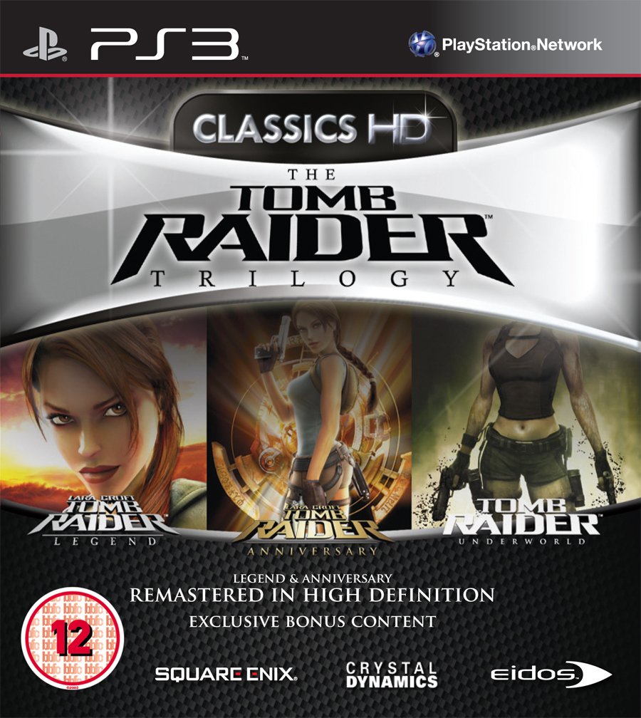Tomb Raider Trilogy for PlayStation 3 - Action Adventure Game Bundle | Relive Lara Croft's Epic Adventures | Perfect for PS3 Gaming Nights & Collector's Editions