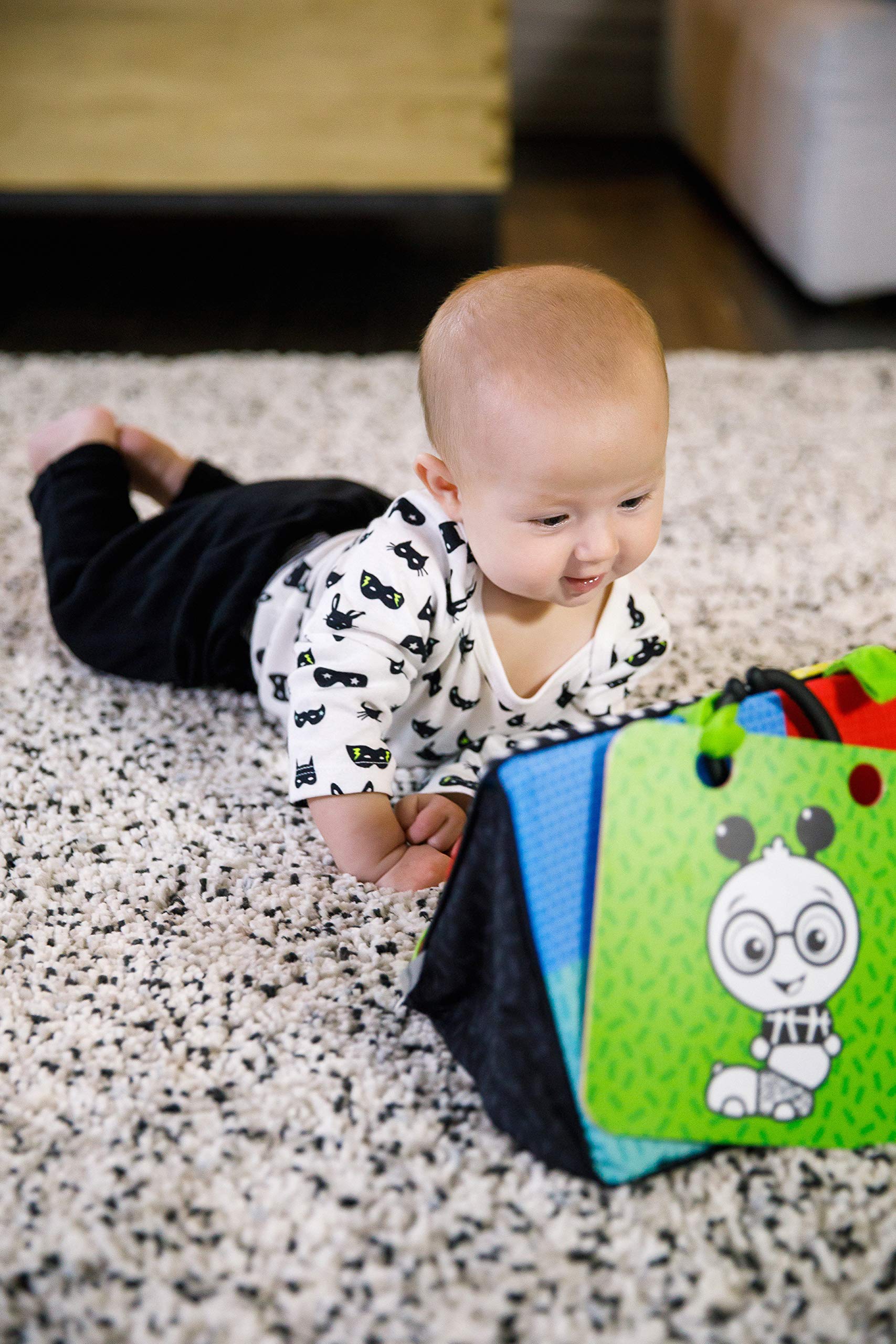 Baby Einstein High Contrast Activity Mirror for Newborn Tummy Time Play