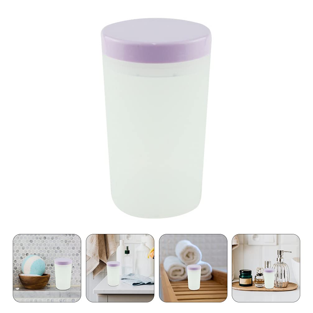 3-Piece Nail Art Brush Holder Set - Nail Brush Organizer & Gel Cleaner Cup for Nail Salon Supplies - Perfect for Nail Technicians & DIY Manicures at Home or Salon
