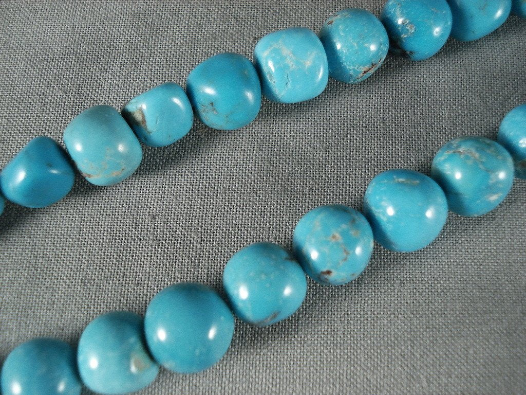 124 Gram Vintage Navajo Native American Jewelry jewelry Turquoise Necklace