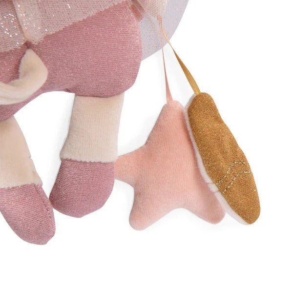 Little Mouse Hanging Activity Toy - Cute Plush Animal Toy for Babies & Toddlers - Perfect for Nursery Decor, Baby Shower Gifts & Early Childhood Development