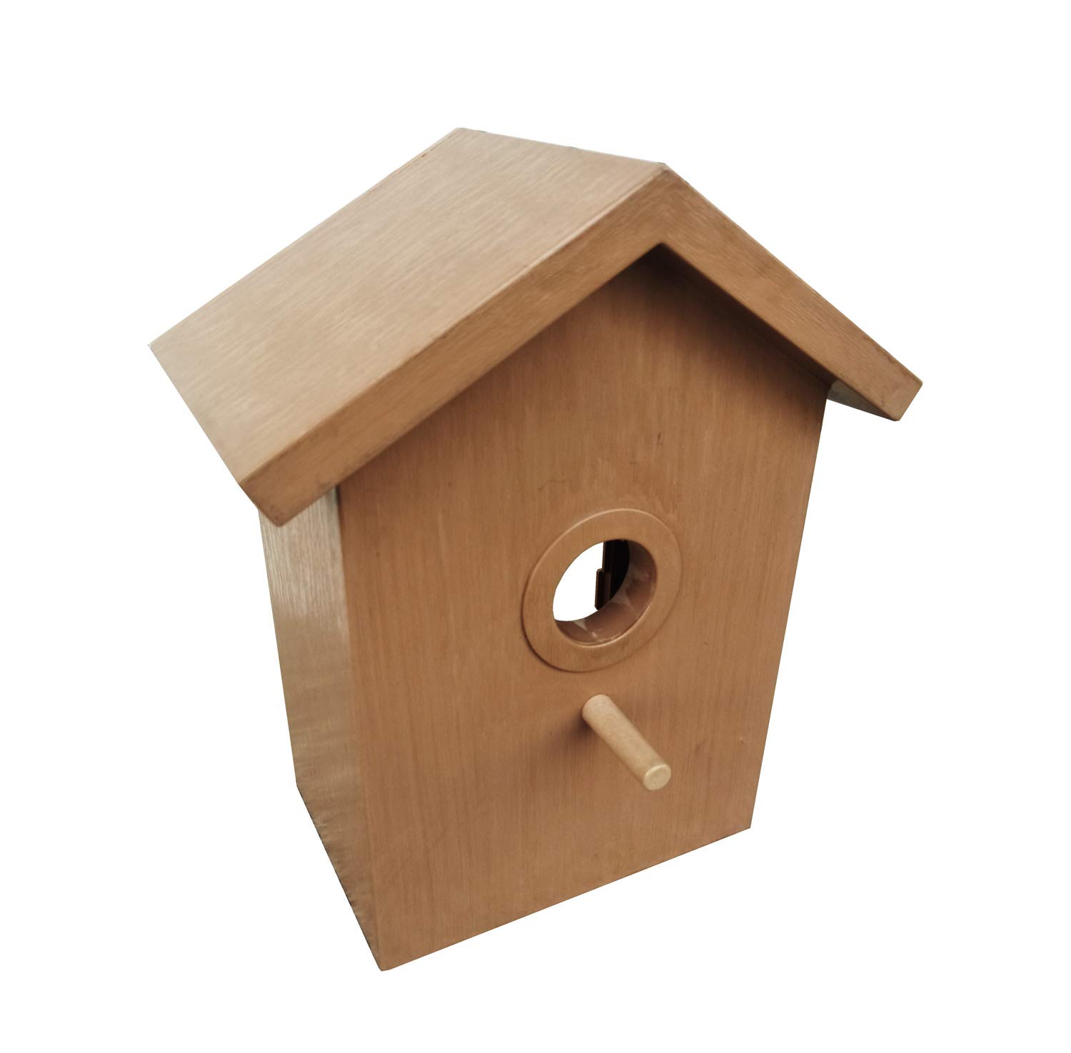 FixtureDisplays® Clear Window Bird Feeder with Mirrored Back - Suction Cup Mount for Outdoor Bird Watching - Perfect for Garden, Patio & Window Viewing
