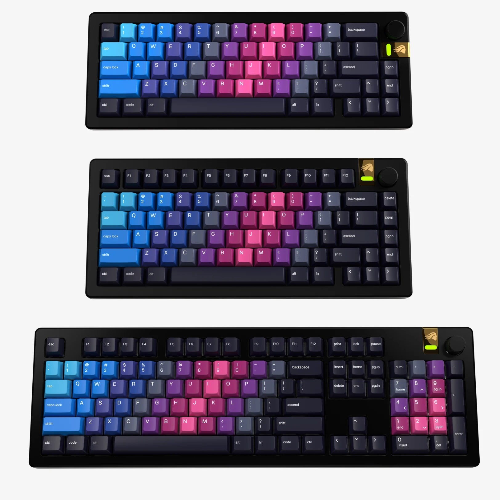 GPBT Afterparty Mechanical Keyboard Keycaps - Custom Cherry MX Compatible Keycap Set for Gaming & Typing - Perfect for RGB Backlit Keyboards & Custom Builds