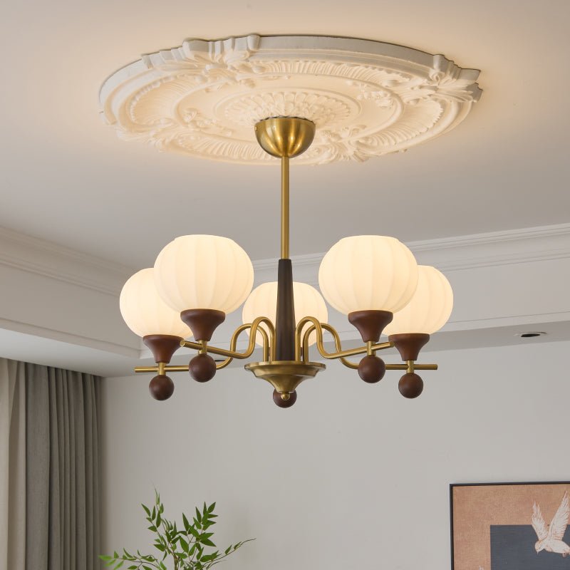 Elegant Ceylon Crystal Chandelier - Modern Ceiling Light Fixture for Dining Room, Living Room & Bedroom - Perfect for Home Decor & Wedding Venues