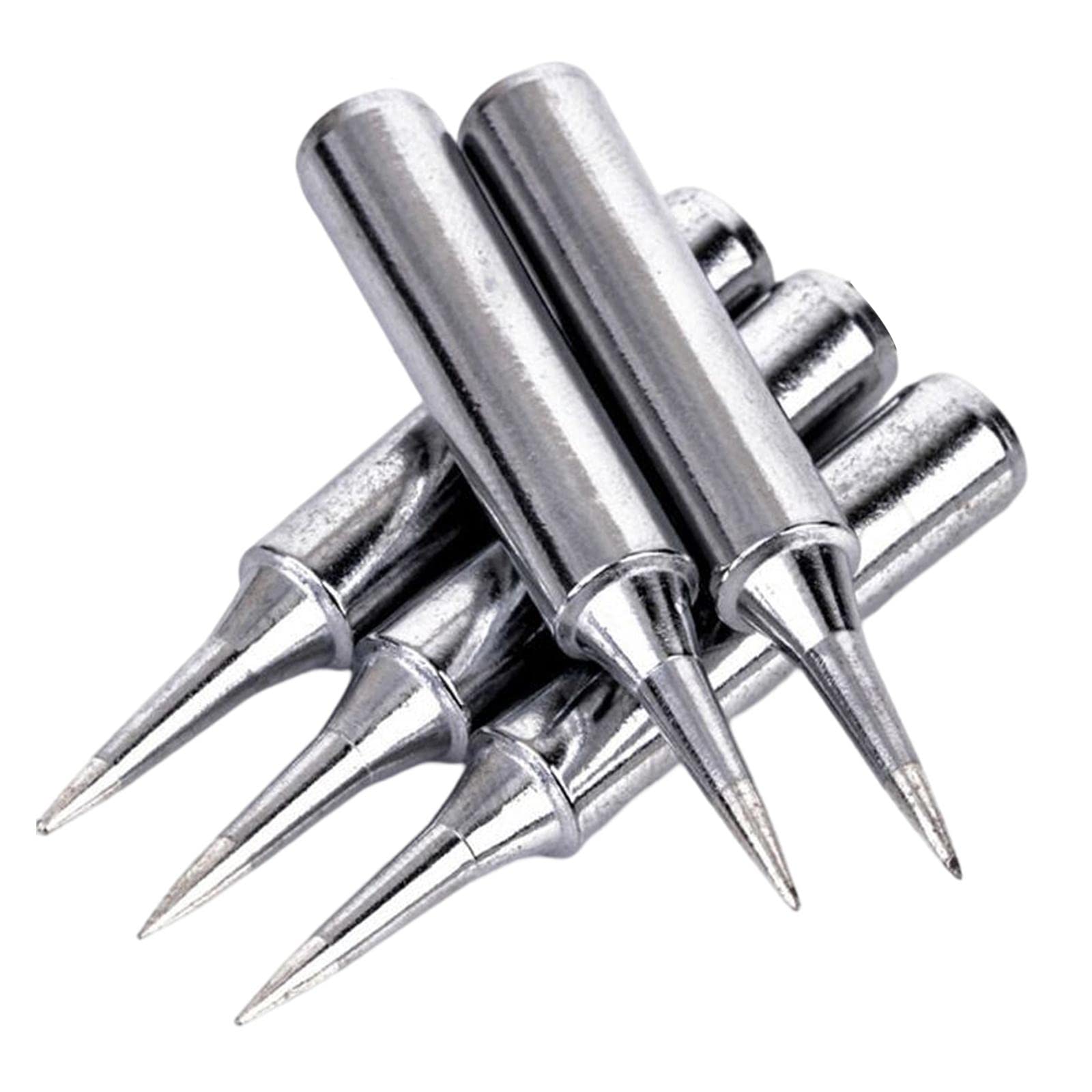 5Pcs Durable Soldering Iron Tips for 936 Soldering Station - High Quality Welding Replacement Parts for Electronics Repair, DIY Projects & Home Improvement