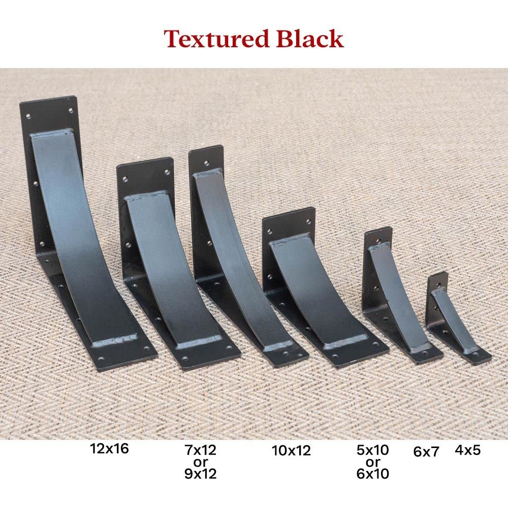 Heavy Duty Steel Shelf Brackets 2 Pack - 5