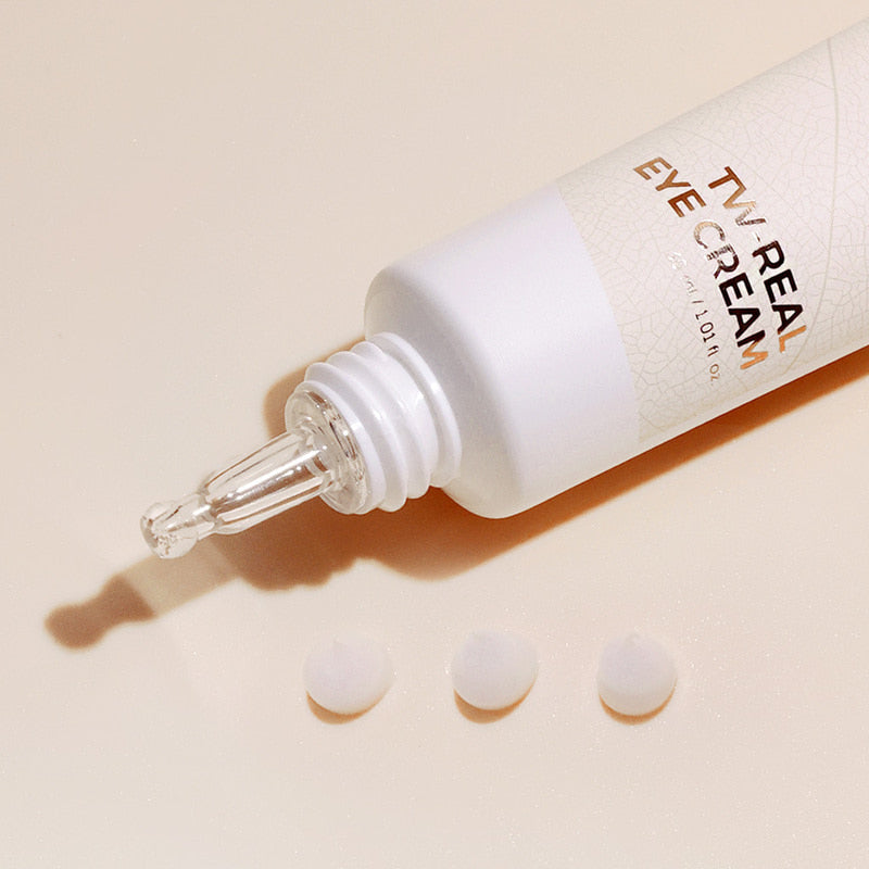 Isntree TW Real Eye Cream 30ml - Anti-Aging & Hydrating Eye Treatment for Dark Circles & Wrinkles - Perfect for Night & Day Use