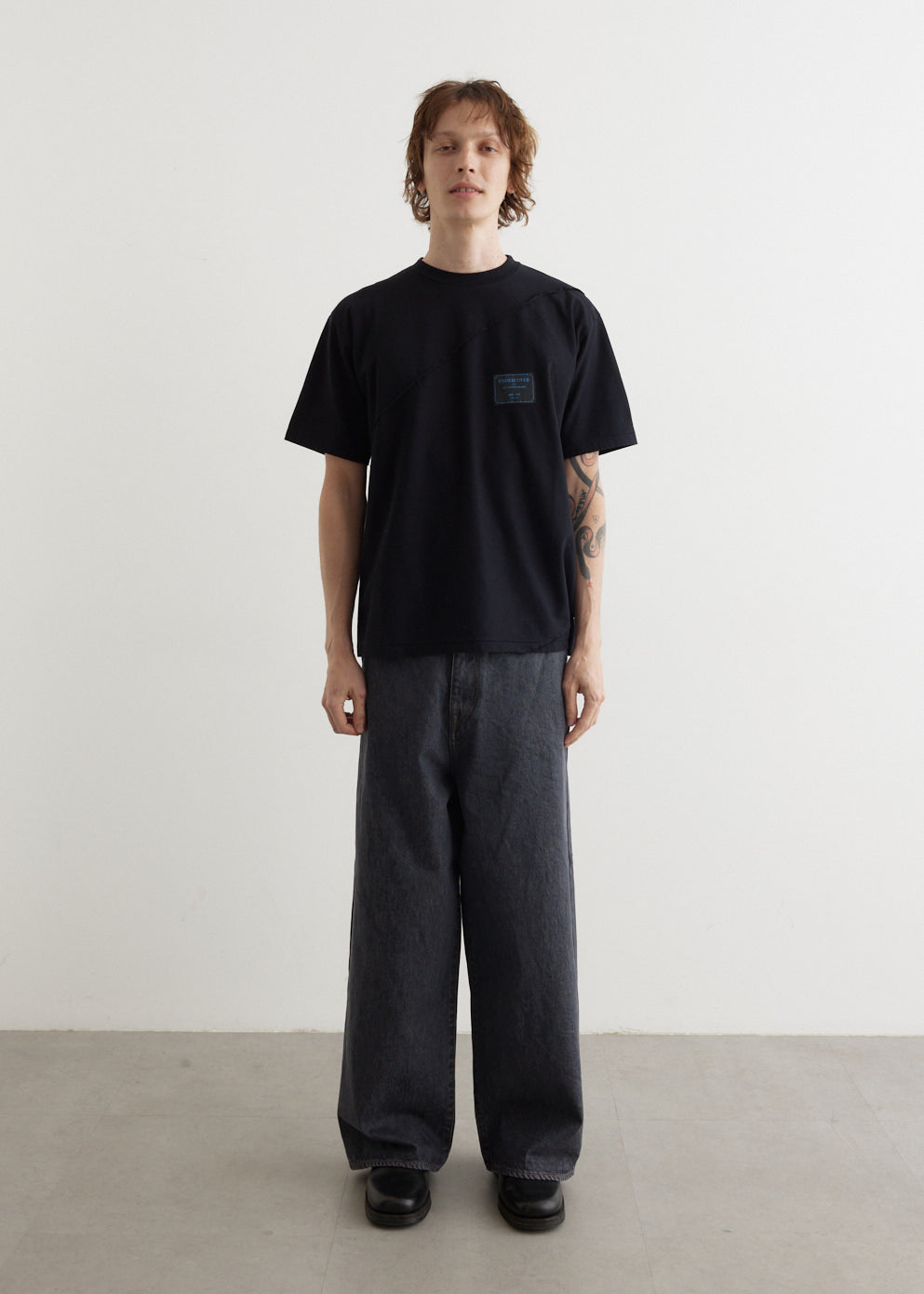 14oz Denim Port Baggy Pants for Men - High Waist Loose Fit Jeans | Casual Streetwear, Hip Hop Style, Everyday Comfort Wear