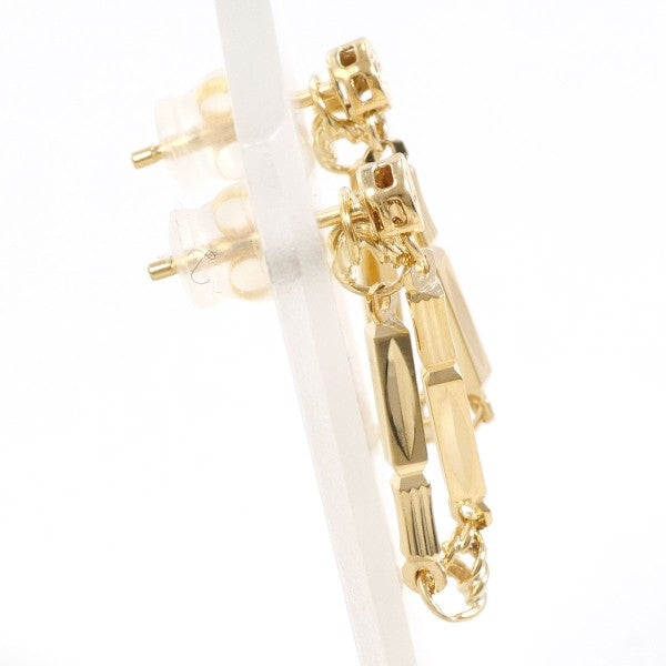 18K Yellow Gold Brown Diamond Earrings for Women | Elegant Dangle Earrings for Wedding, Party & Evening Wear | Hypoallergenic Luxury Jewelry Gift