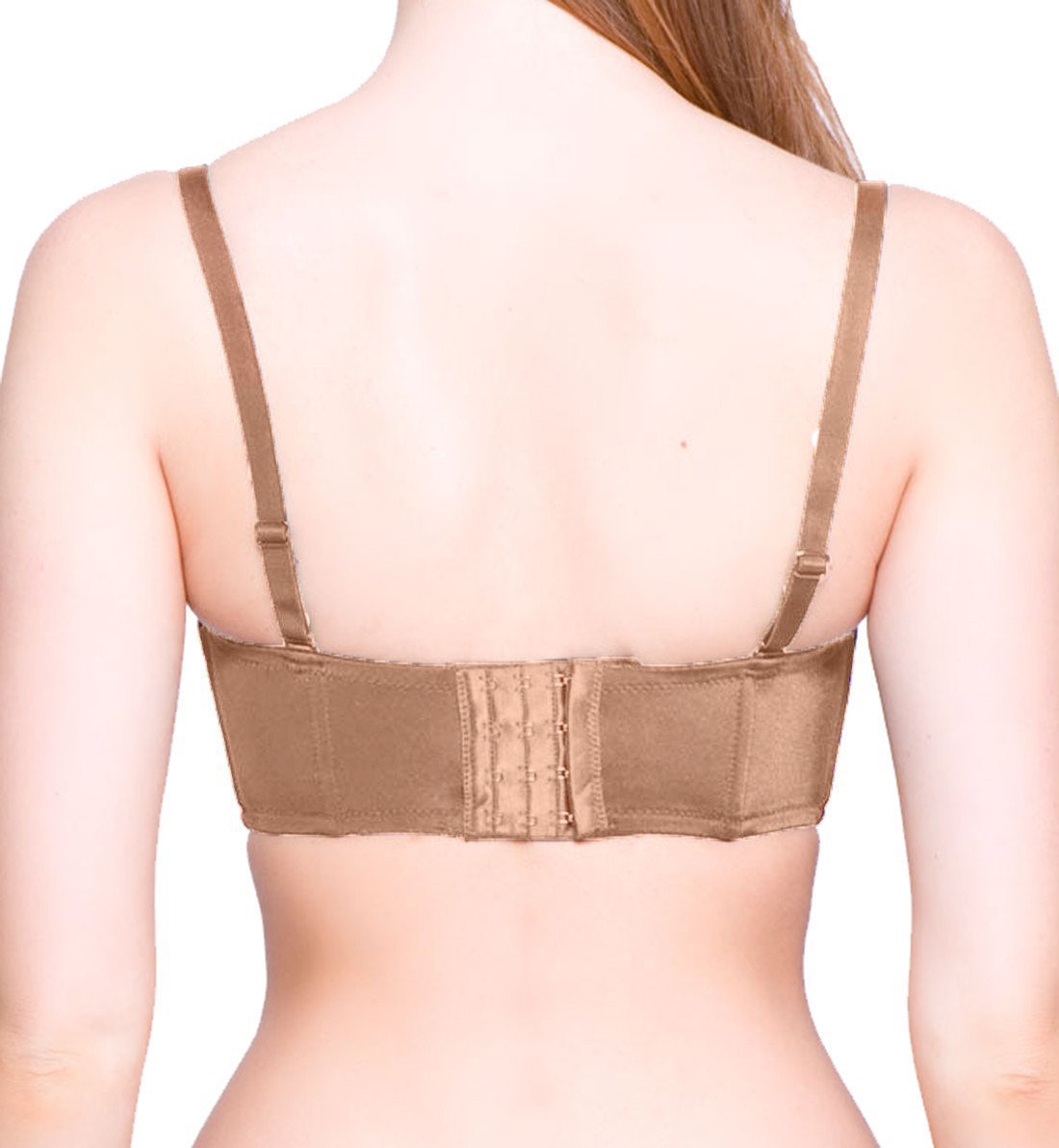 Women's Molded Strapless Convertible Maternity Bra with Underwire - Comfortable Nursing & Pregnancy Support - Mocha Brown 34DDD - Perfect for Breastfeeding, Special Occasions & Everyday Wear