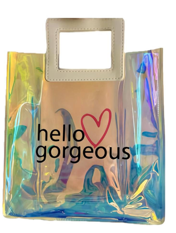 White Barn Bath & Body Works 4-Piece Gift Set - Body Mist, Moisturizing Cream, Shower Gel & Hand Lotion (Full Size) with Hello Gorgeous Cosmetic Bag - Perfect for Birthdays, Mother's Day & Self-Care Gifts