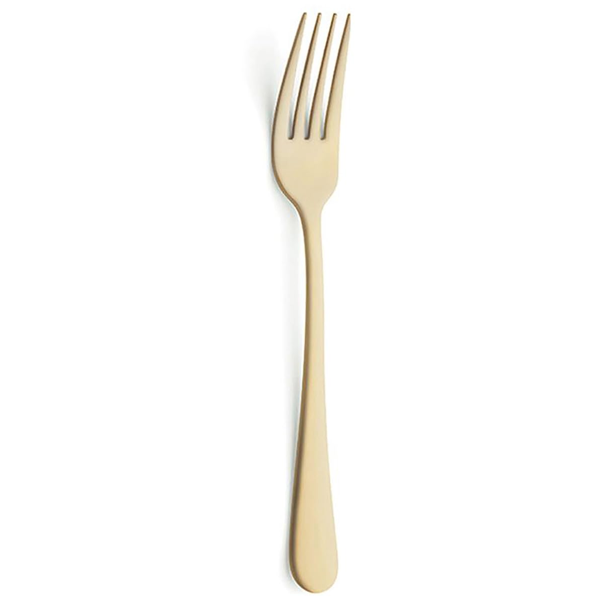 Amefa 12-Piece Matte Gold Table Forks Set - Premium Stainless Steel Flatware for Dining, Parties, and Elegant Home Decor