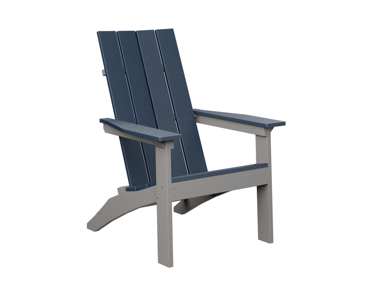 Berlin Gardens Mayhew Stationary Adirondack Chair - Heavy Duty Outdoor Patio Furniture for Garden, Deck, Poolside & Backyard Relaxation