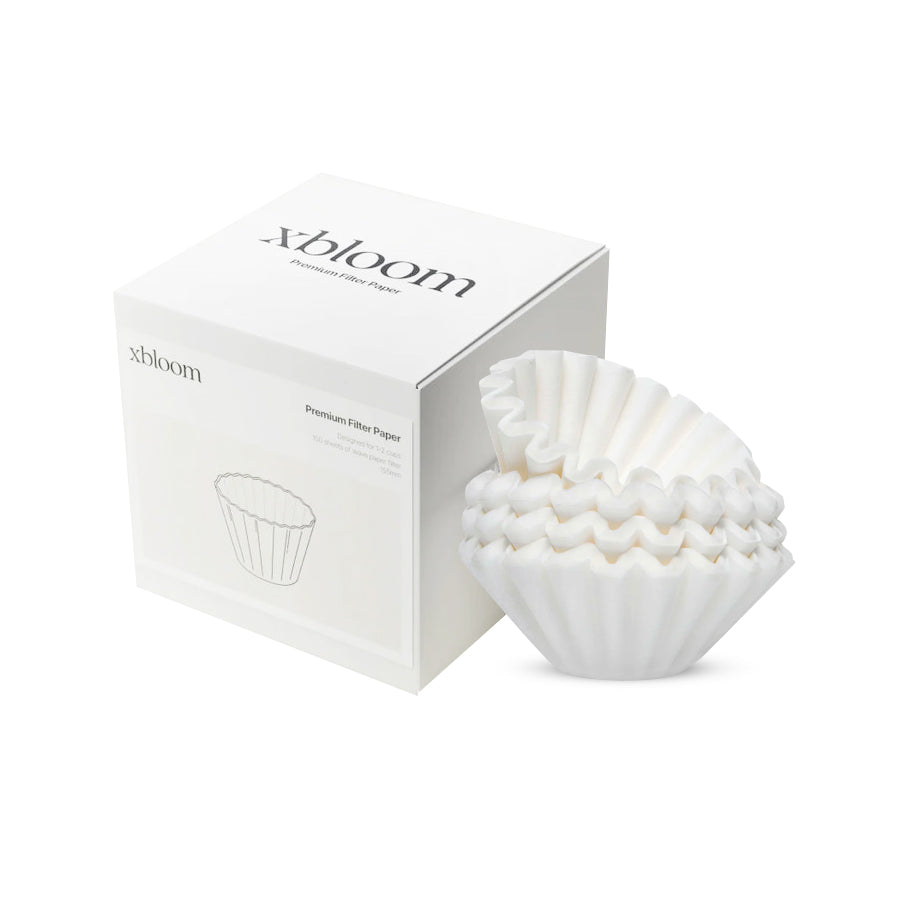 Premium xBloom Coffee Pourover Filters - 100% Natural Unbleached Paper Filters for Drip Coffee Makers - Perfect for Home Brewing, Office Use & Specialty Coffee Shops