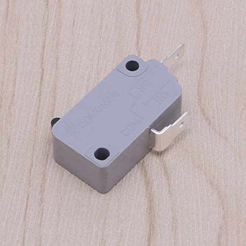 1Pc 5E4 10T105 Microwave Oven Door Micro Switch Normally Close KW3A Replacement Part - Perfect for Microwave Repair & DIY Home Appliance Maintenance