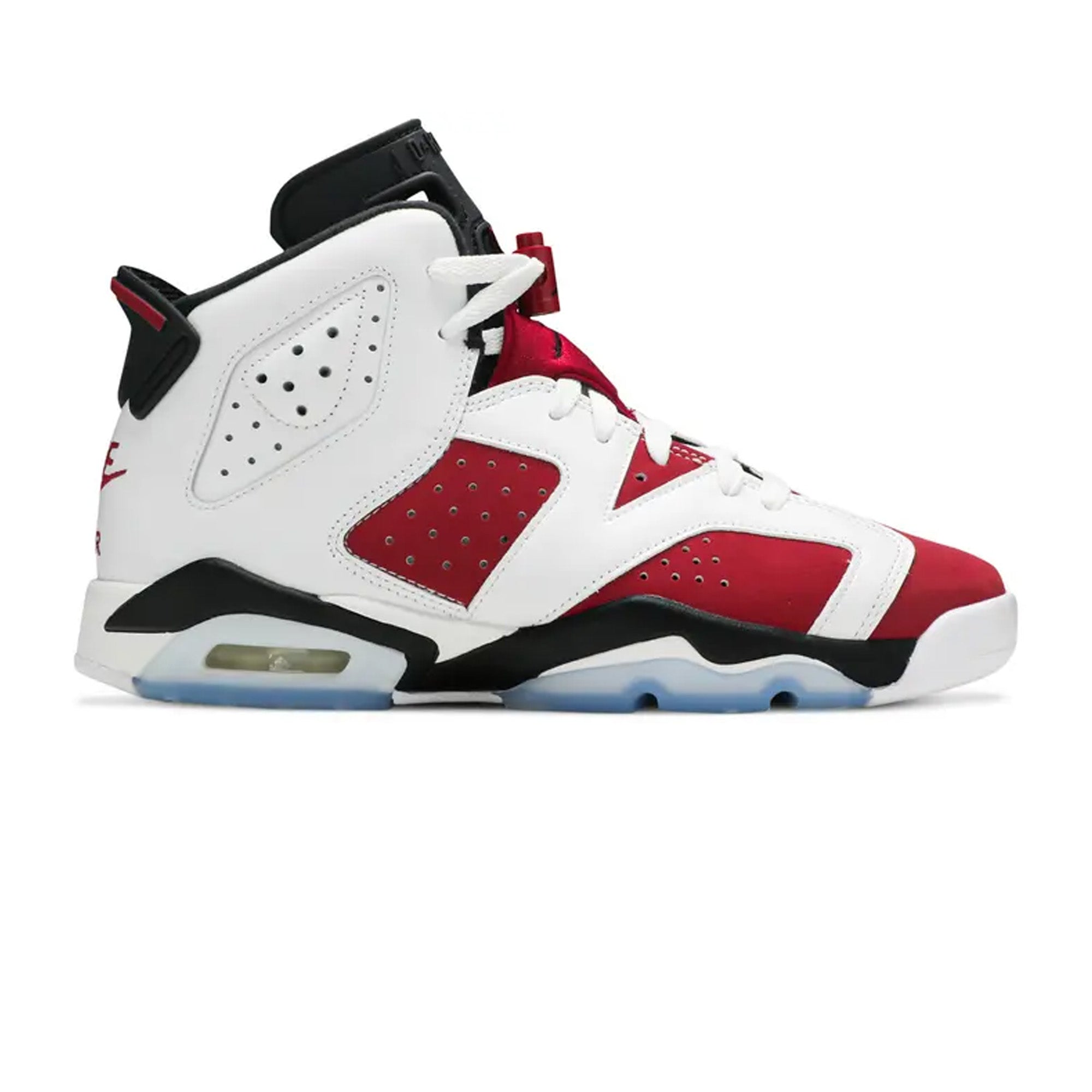 Air Jordan 6 'Carmine' Retro 2021 GS - Boys' Basketball Shoes for Court & Street Style | Perfect for Sneaker Collectors & Basketball Players