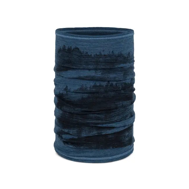 BUFF Merino Lightweight Prints Matewa Tempest Wool Neck Gaiter - Breathable, Moisture-Wicking for Hiking, Running & Outdoor Activities