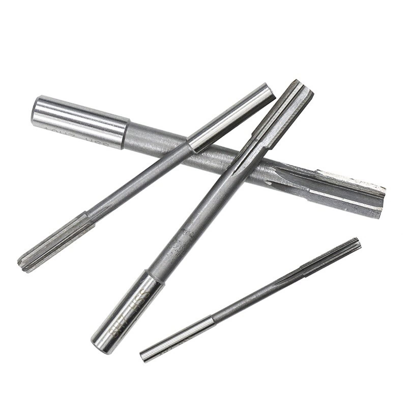 14pcs 2-9mm Straight Shank H7 HSS Machine Reamer Set - Precision Cutting Tools for Milling, Drilling & Metalworking - Ideal for DIY, Automotive & Industrial Applications