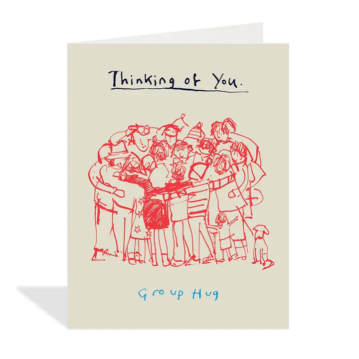Thinking of You Greeting Card - Heartfelt Blank Note Cards for Friends & Family - Perfect for Birthdays, Anniversaries & Special Occasions